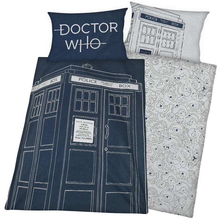 Doctor Who Tardis Duvet Cover Pillowcase Merchandise Guide