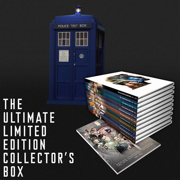 SilvaScreen 50th Anniversary Tardis Set Order Dates Merchandise Guide