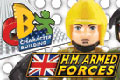 H.M. Armed Forces Character Building Toys