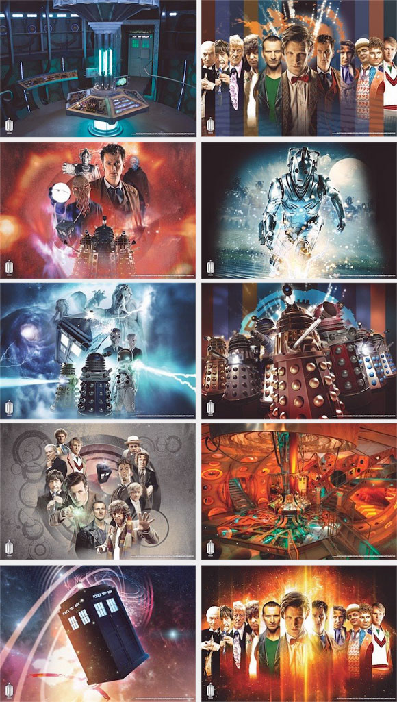 Doctor Who Wallpaper Mural New Tardis Interior