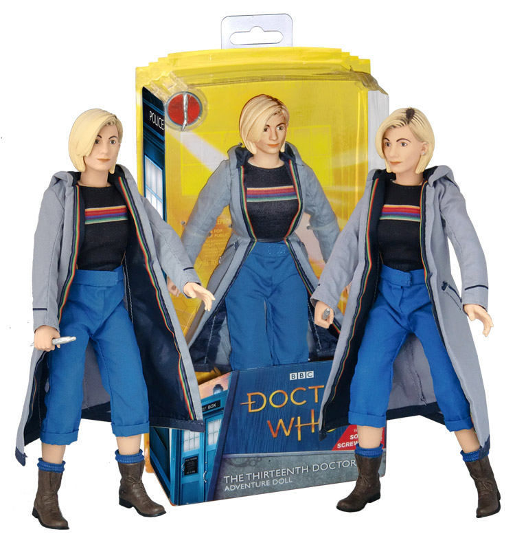 The Thirteenth Doctor 10" Doll Dr Doctor Who Figure NEW 
