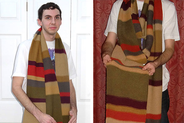 Lovarzi 4th Doctor Who Scarf