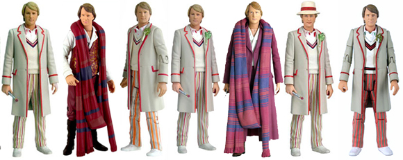 Doctor Who Action Figure Lot - Cyberman & Sontarans - 3th, 4th, 6th, 8th, 11th Doctor Eras - 5 Inch BBC Collectible