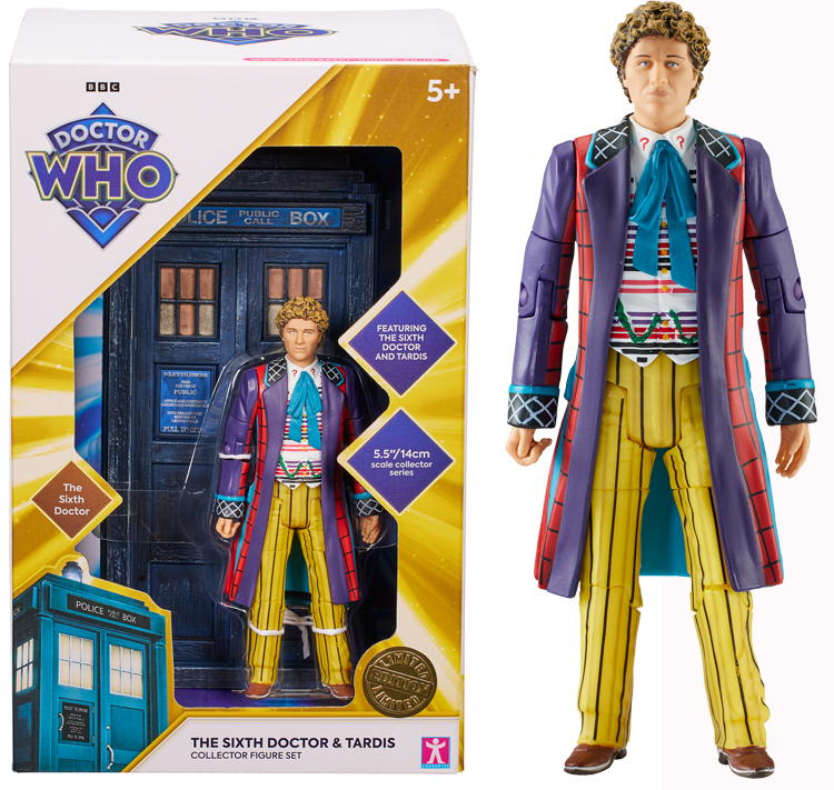 B M 2023 The Sixth Doctor and TARDIS Merchandise Guide The Doctor Who Site