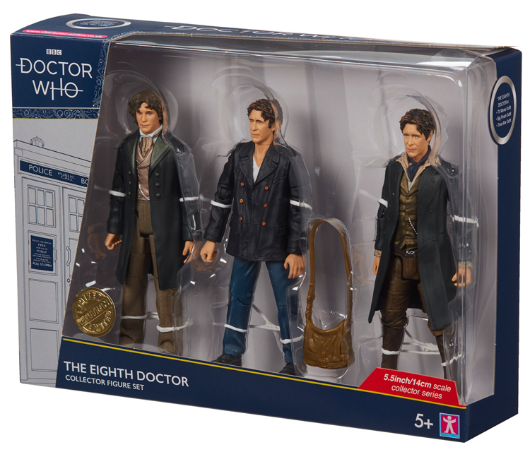 B&M 2022 8th Doctor Figure Set – Merchandise Guide - The Doctor