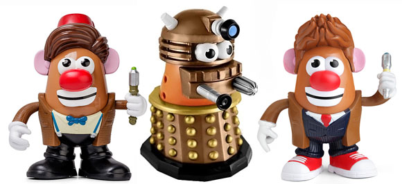 Dalek 6" PopTaters Mr Potato Head Figurine DOCTOR WHO #NEW PPW Toys