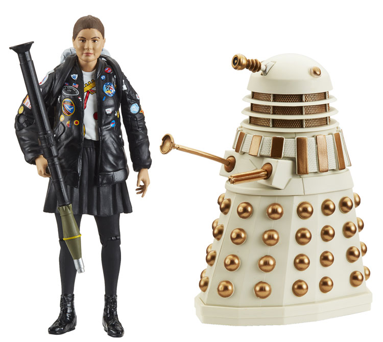 Remembrance Daleks Ace Coal Hill School Dr Who Collector 5.5" Figure Gift Set