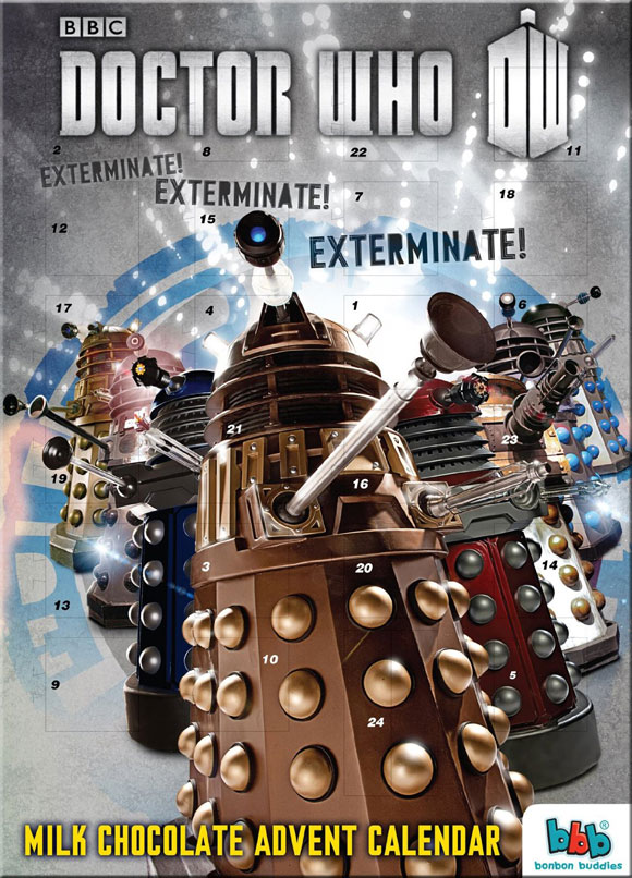 Doctor Who Advent Calender 2013 Merchandise Guide The Doctor Who Site