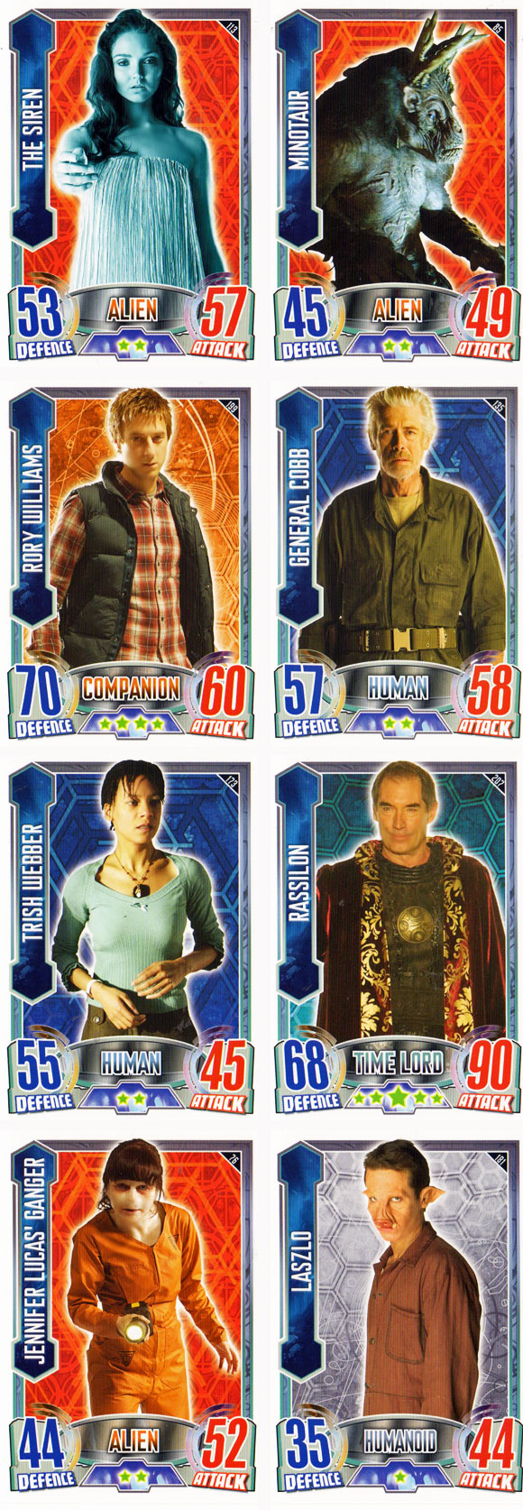 #055 Carrionite Alien Attax Doctor Who