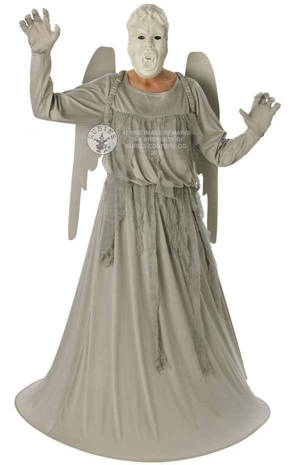 NEW Doctor Who Weeping Angel Cosplay Costume:Free shipping