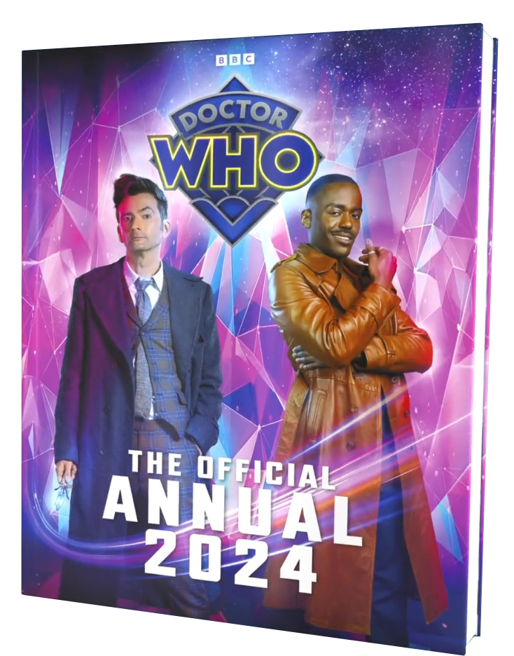 Doctor Who Annual 2024 Hardcover Merchandise Guide The Doctor Who Site