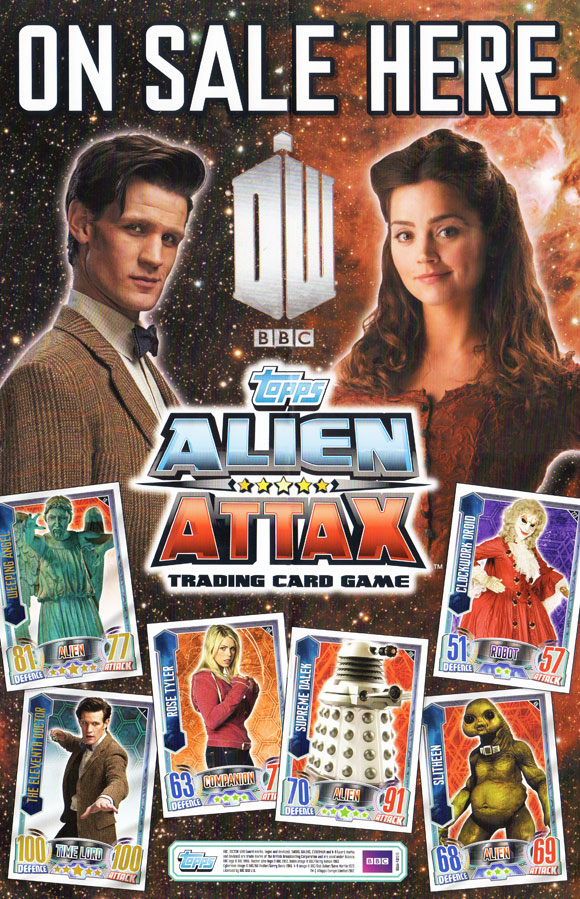 #080 Angie 50th Anniversary Alien Attax Doctor Who 