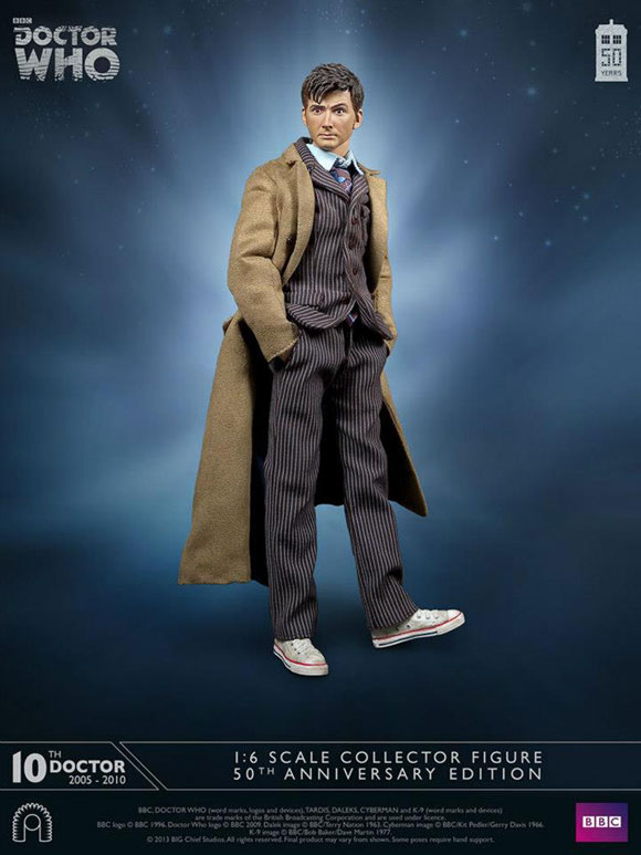 Doctor Who Signature Series Base Card #10 The Tenth Doctor