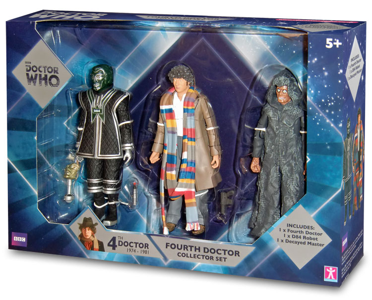 Doctor Who B&M Exclusive 5″ 4th Doctor Figure Set – Merchandise Guide - The  Doctor Who Site