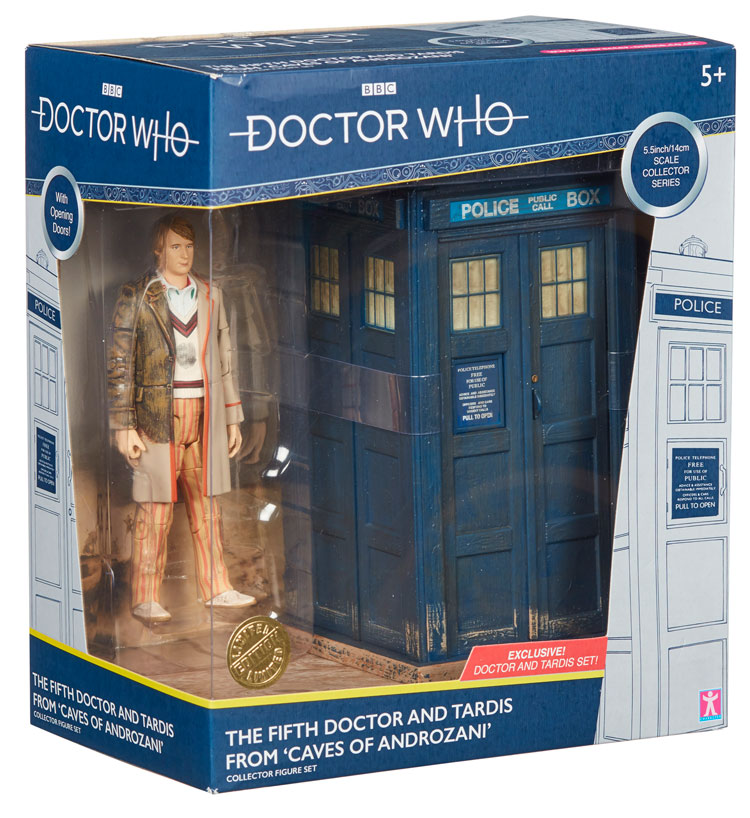 Doctor Who Official BBC Peter Davidson Collector Figure Eaglemoss 