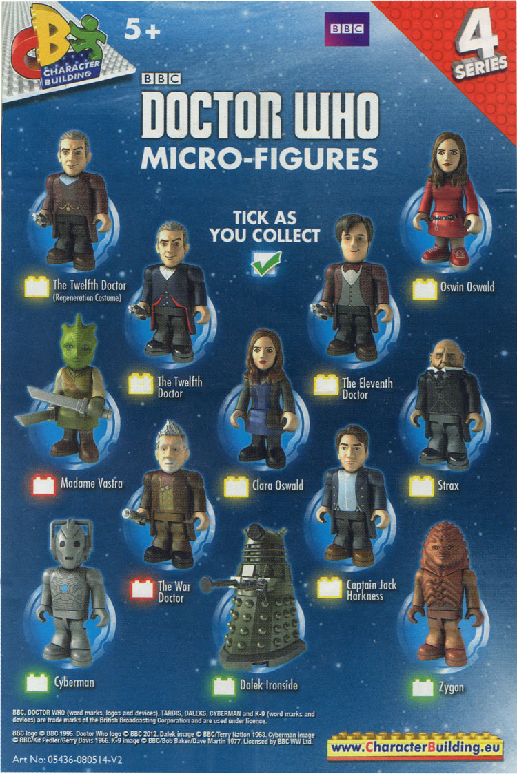 Various Characters Dr Doctor Who Mini Figures Game Piece Plastic Misc