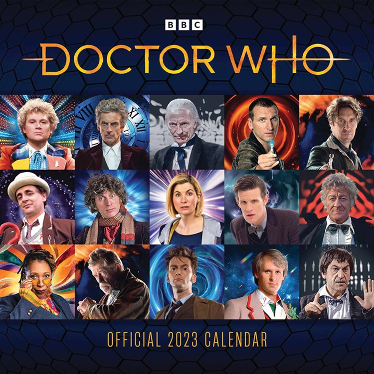 Doctor Who Official 2023 Classic Edition Calendar Merchandise Guide