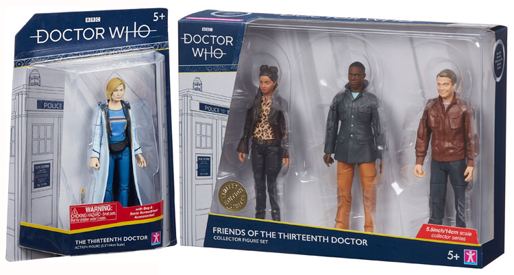 Doctor Who Friends Of The Thirteenth Doctor Figure Set. 