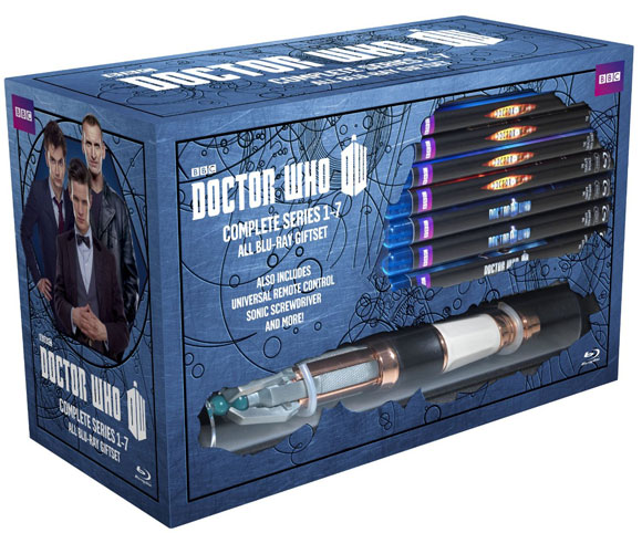 Doctor Who: Series 1-7 Limited Edition Blu-ray Giftset Detailed