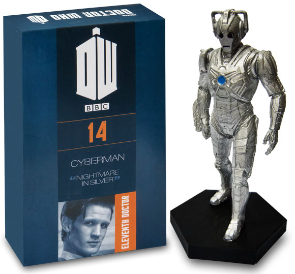 Doctor Who resin Cyber Controller "The Age of Steel" Figurine no.3 