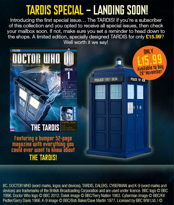 eaglemoss-tardis