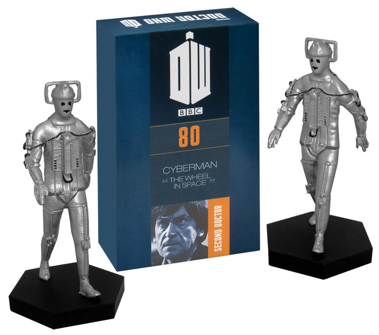 Eaglemoss UK Figurine Second Doctor Who The Cyberman #80 No magazine USA 
