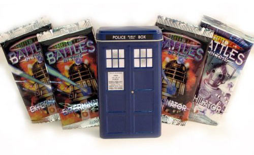 25 Cards Dr Doctor Who Battles in Time Cards Complete Invader RARE Set