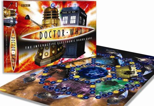 DOCTOR WHO THE TIME TRAVELLING ACTION GAME Toy Brokers Electronic Board Game Use 