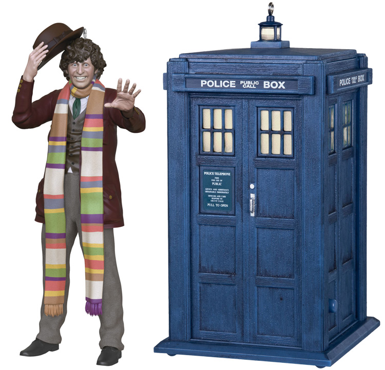 Doctor Who™ 4th Doctor Ornament w 