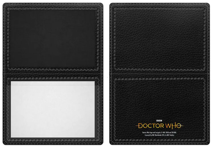 Doctor Who PSYCHIC PAPER Replica Card Holder Wallet Travel Pass 