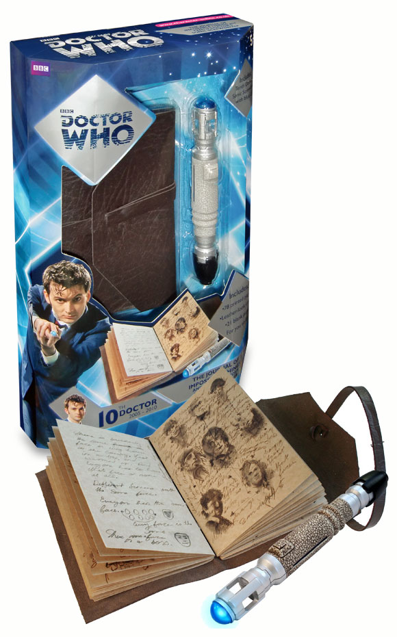 Sonic Screwdriver Replica Doctor Who Journal Notebook