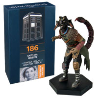 Doctor Who figurine collection #186 Queen of the skirthra Dr Eaglemoss 