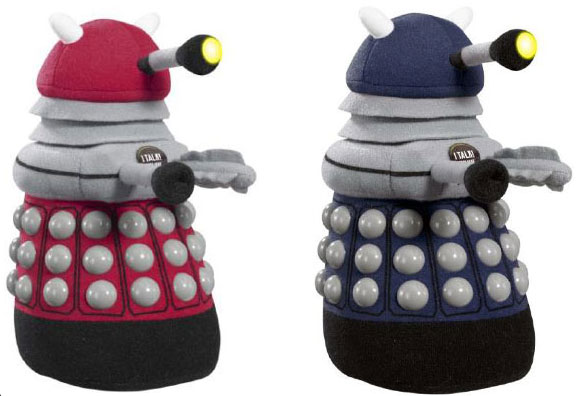 Talking Clip On Plush Underground Toys 00583 Doctor Who Small Blue Dalek 