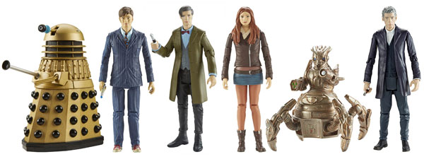 Select from Dr Who 3.75 Inch Figures 10th 12th 11th Clara Cyberman & Foretold 