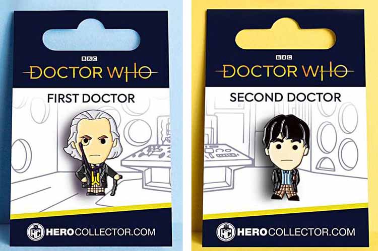 Davros Dalek Lord Metal Enamel Pin Badge Dr Who Science Fiction 