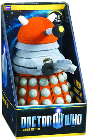 Doctor Who Talking Plush Orange Dalek – Merchandise Guide - The Doctor Who  Site