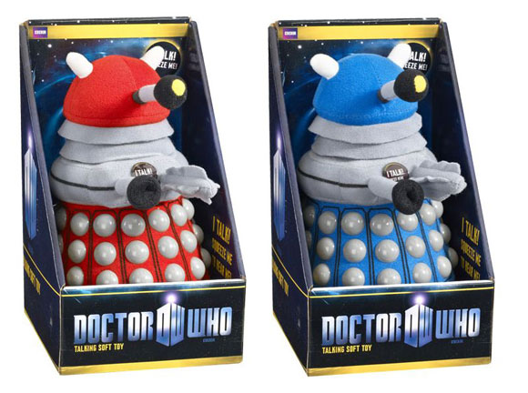 Underground Toys Doctor Who Mini Talking Plush Clip On TARDIS 