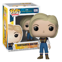 Vinyl Thirteenth Doctor with Goggles Pop Doctor Who 