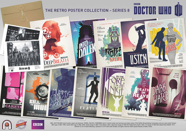 Poster doctor Who DW TV New Season Bells Club Wall Art Print 234 