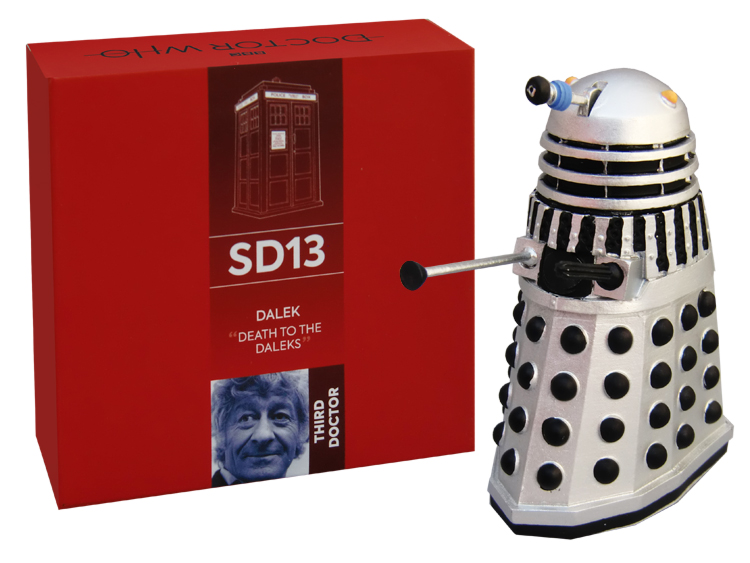 Doctor Who Machine Gun Death Dalek Eaglemoss Collection Model Figure #83 NEW 