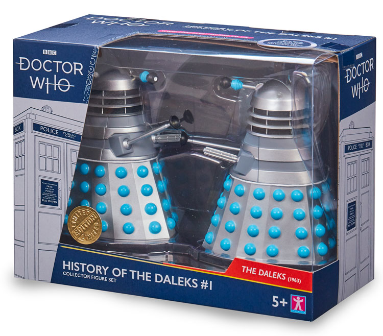 B M 2020 History Of The Daleks Set 1 Merchandise Guide The Doctor Who Site