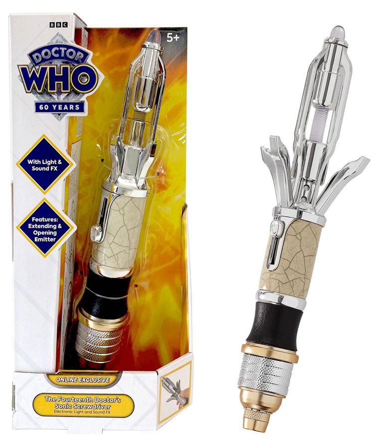 Limited Edition Exclusive The14th Doctor's Sonic Screwdriver – Merchandise  Guide - The Doctor Who Site