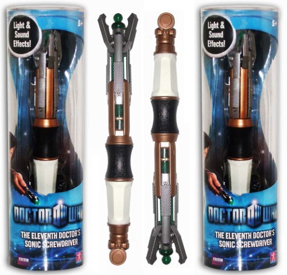 Doctor Who the Eleventh 11th Doctor's Sonic Screwdriver Light Sound Effects 