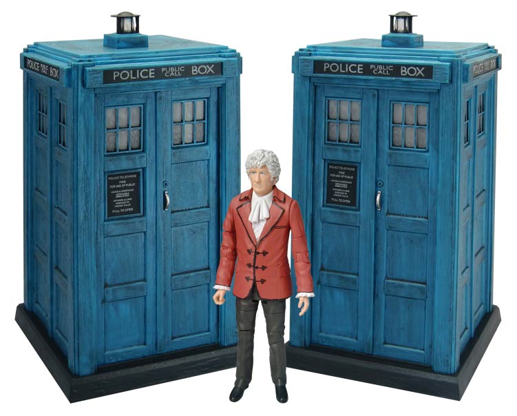 3rd doctor tardis toy