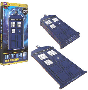 Doctor Who 50th Anniversary Coasters Set of 12 NEW! 