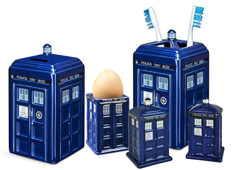 Doctor Who TARDIS Ceramic Cookie Jar 