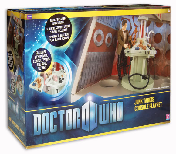 Character Options Doctor Who Junk Tardis Console Playset 