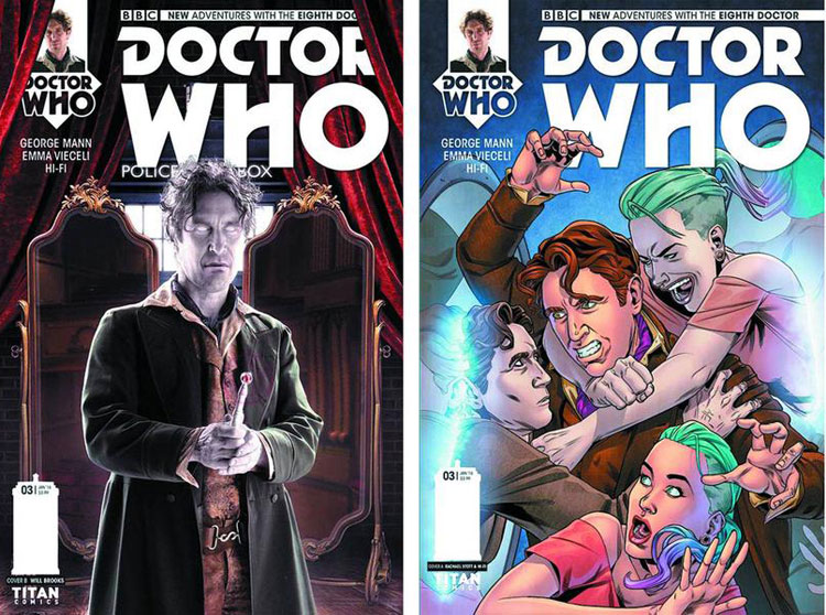 Doctor Who Titan Comics 8th Doctor Issue 3 Merchandise Guide The Doctor Who Titan Comics 8th Doctor Issue 3 Merchandise Guide The