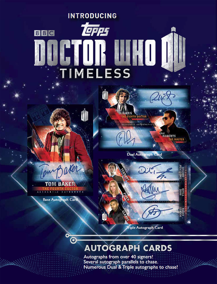 Doctor Who Timeless Doctors Across Time Chase Card #7 
